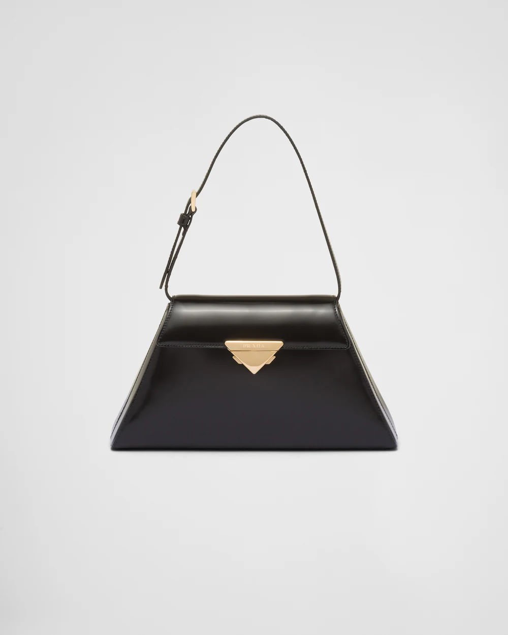 Medium brushed leather tote